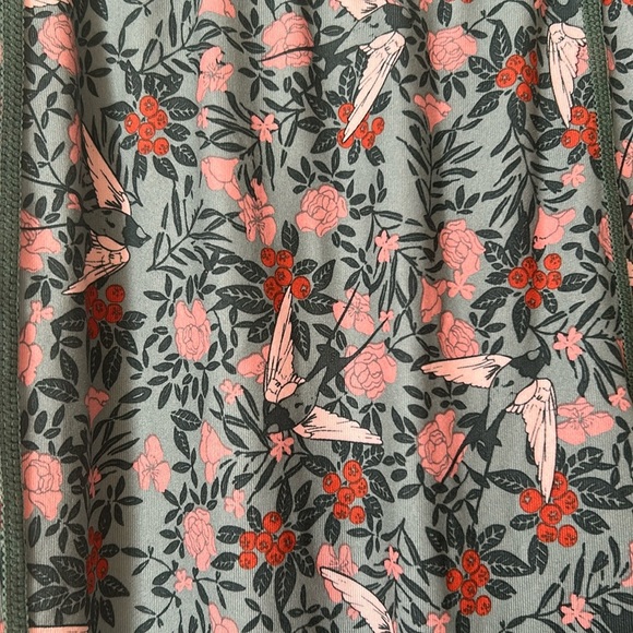 Kari Traa Fryd baselayer leggings size small Murk Green - Picture 5 of 7